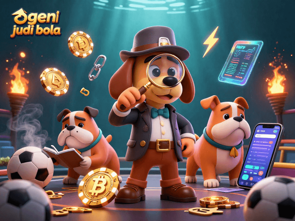 Discover exciting betting options with agen judi bola showcasing vibrant characters and sports elements.