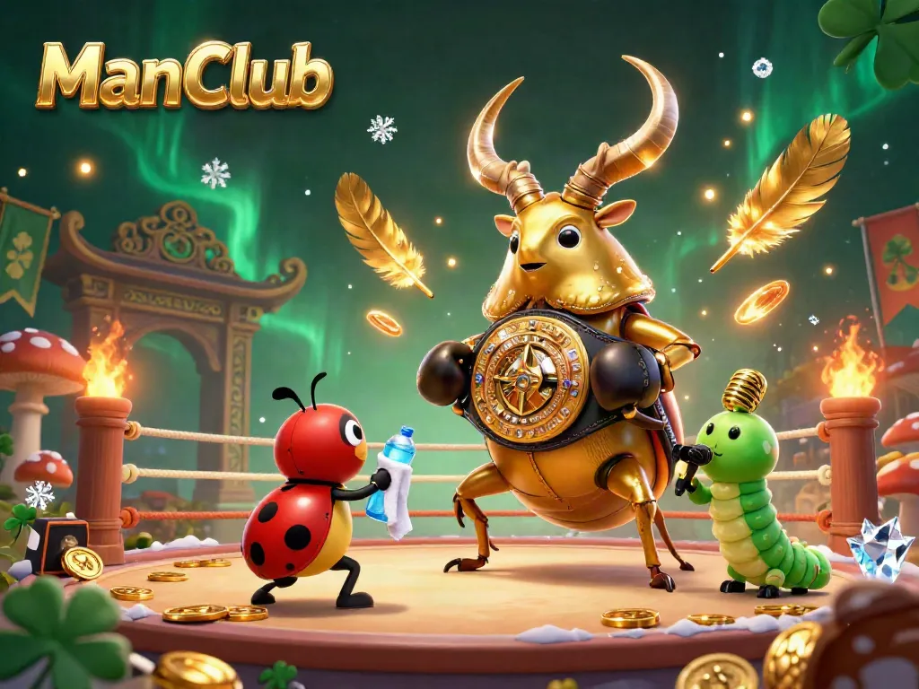 Engage with ManClub's exciting gaming atmosphere filled with vibrant characters and dynamic elements.