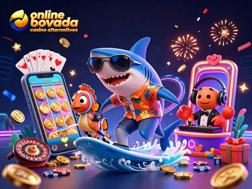 Experience online bovada casino alternatives with a lively underwater casino party scene.