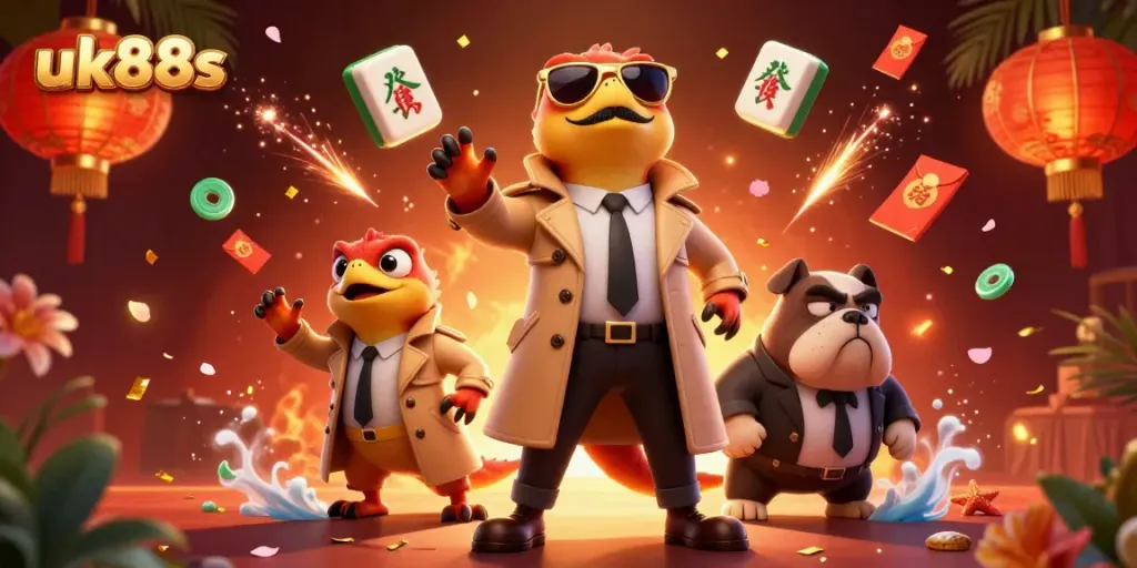 Experience the excitement of uk88s with raptors in disguise at a VIP casino lounge.
