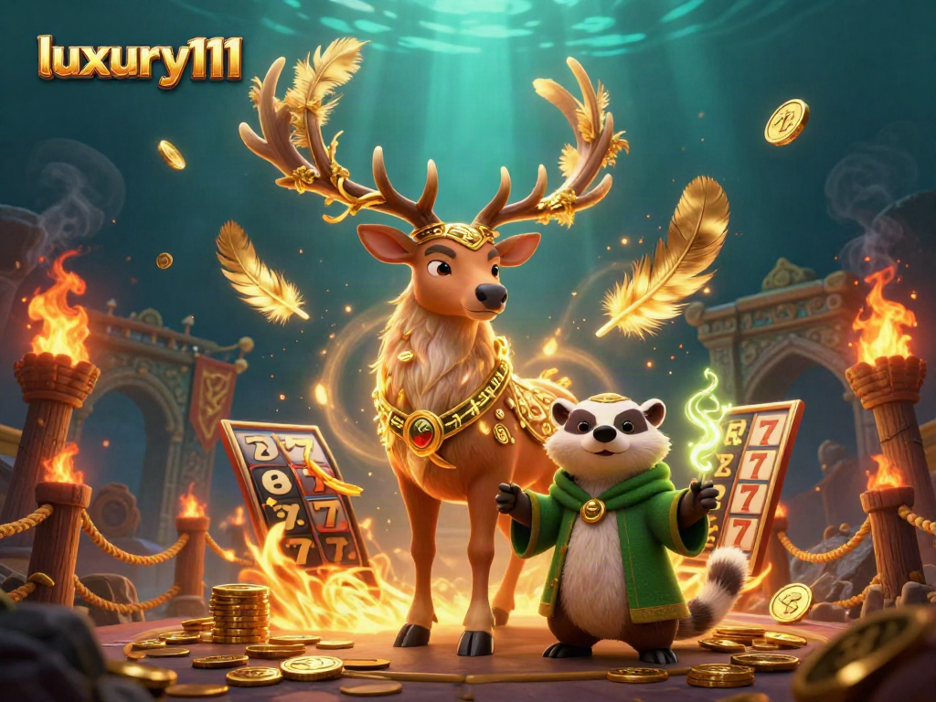 Experience thrilling gameplay and winning strategies at luxury111 with immersive slot reels and magical characters.