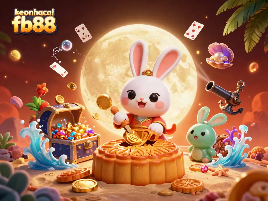 Engage with thrilling gameplay at keonhacai fb88, showcasing vibrant 3D scenes with casino themes.