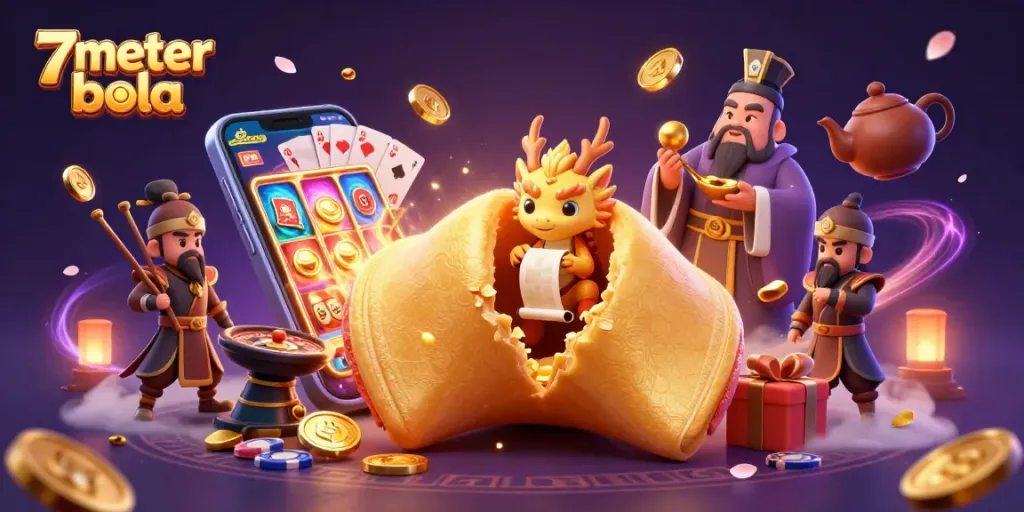 Experience 7meter bola's unique gaming vibe with colorful slot games and golden treasures.
