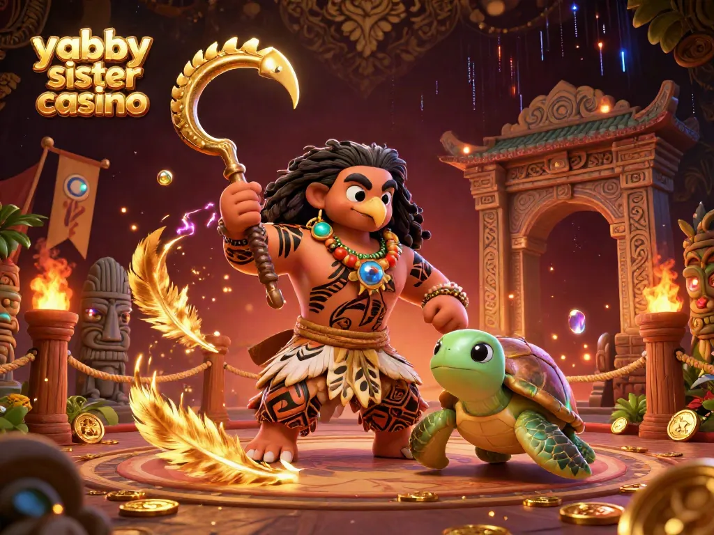 Experience the thrill of the yabby sister casino with 3D animated characters in an exciting, vibrant setting.