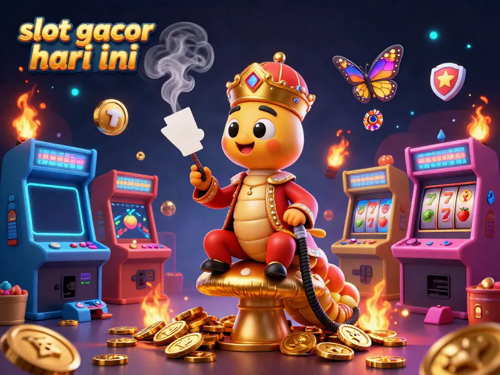 Experience exciting slot gacor hari ini gameplay with vibrant 3D casino visuals.