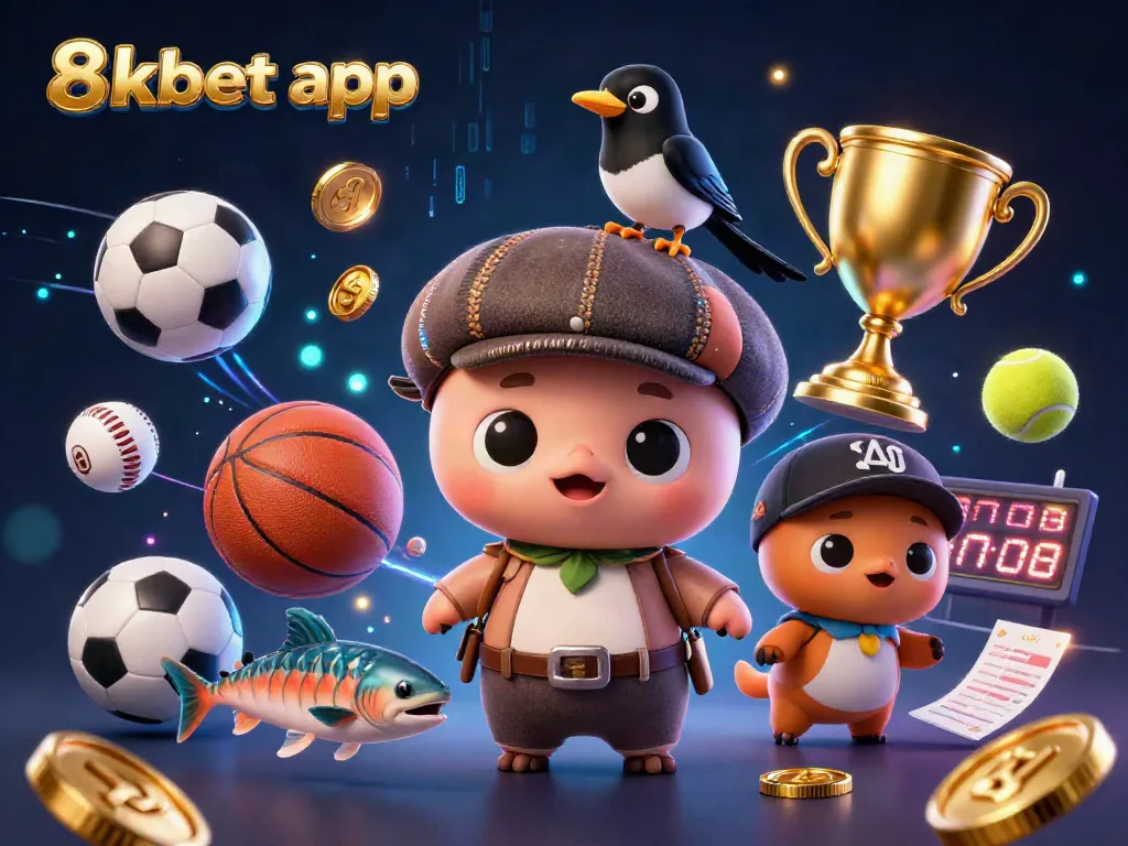 Engage with the exciting 8xbet app for thrilling casino gameplay featuring cartoon characters.