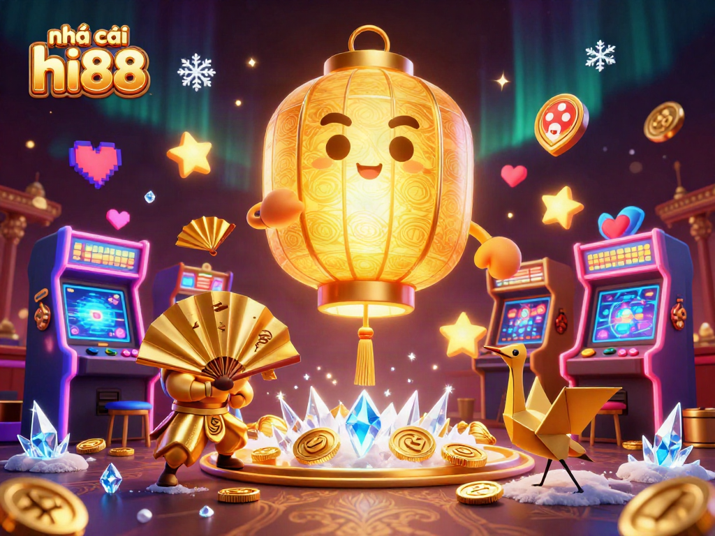 Engage with the vibrant world of nhà cái hi88 as golden lantern spirits illuminate the casino.