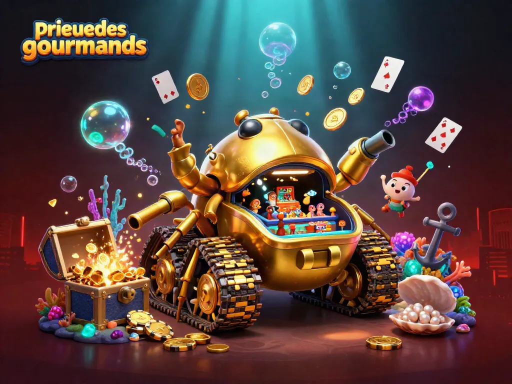 Experience the excitement of prieuredesgourmands in this dynamic scene with a 3D cartoon casino illustration.