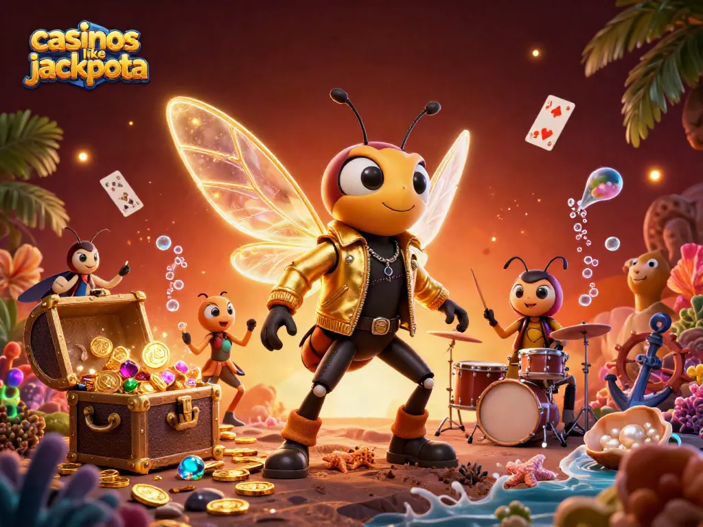 Experience thrilling gameplay in casinos like jackpota, showcasing vibrant characters and dynamic game elements.