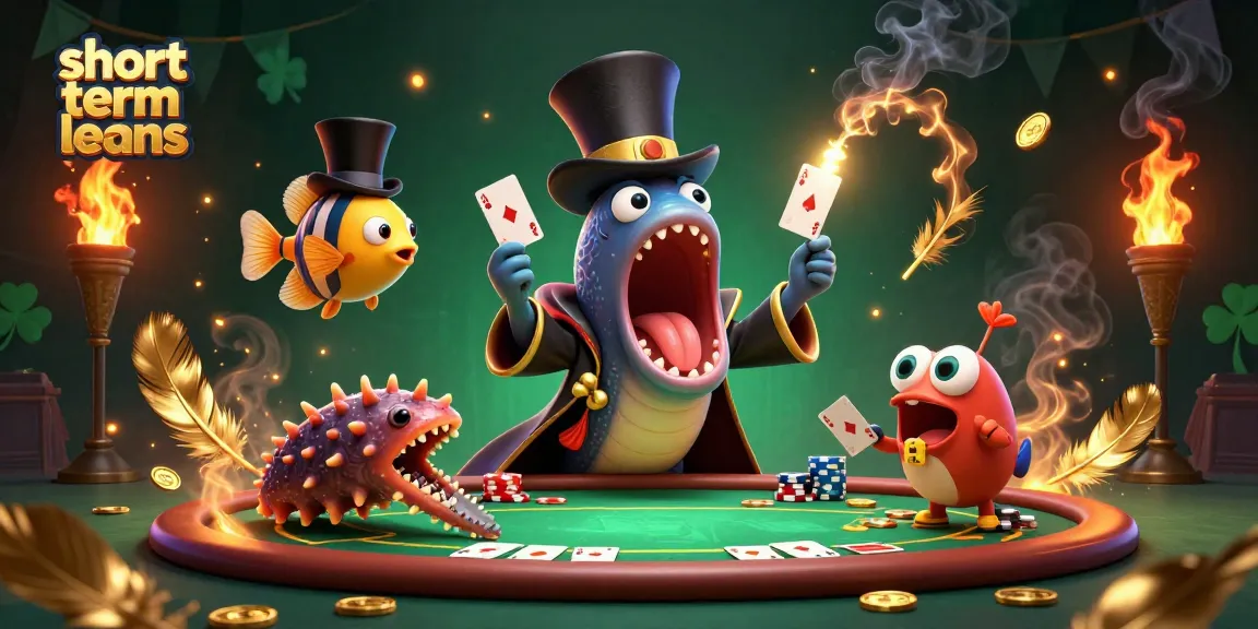 Engage in immersive gameplay with short term loans at our vibrant casino scene filled with energy.